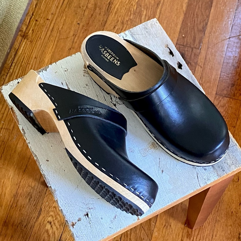 Swedish Hasbeens: Women's Swedish Husband Slip On Clogs